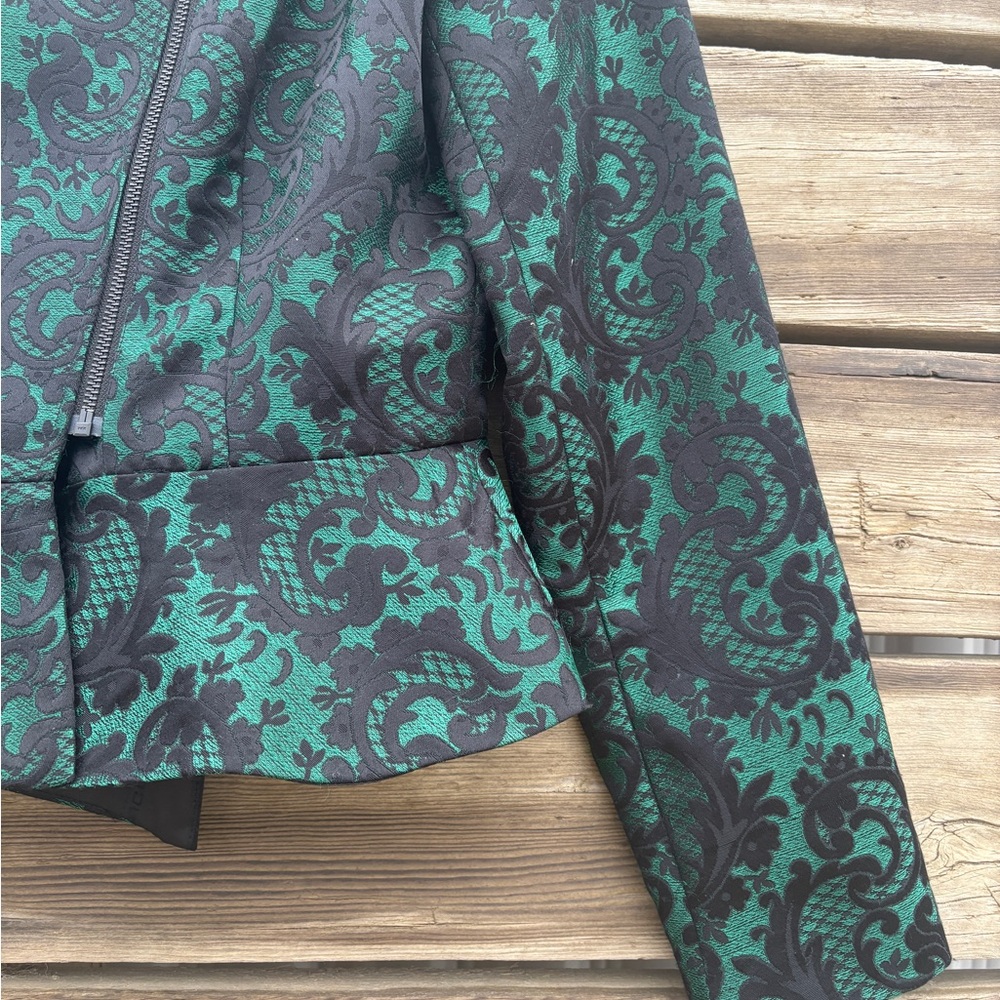 Bianca Nygård Brocade Jacket Sz 8 - Picture 4 of 13